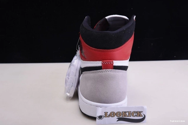 HYPE Grey High Air Light Smoke 1 555088-126 Jordan OG 0820